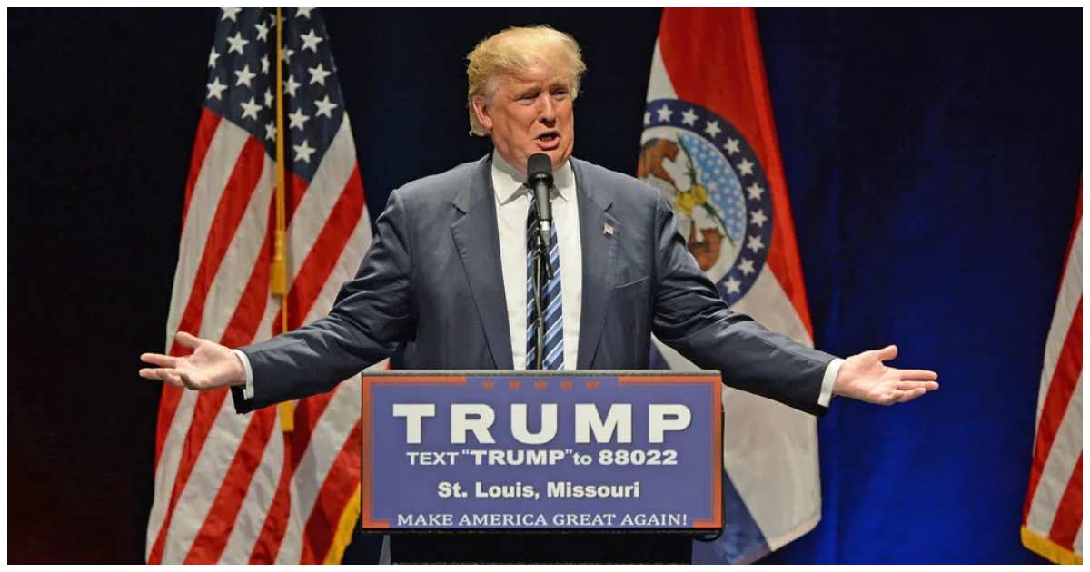অ্যামেরিকার প্রেসিডেন্ট ডনাল্ড ট্রাম্প। ছবি: ব্রিটেনিকা