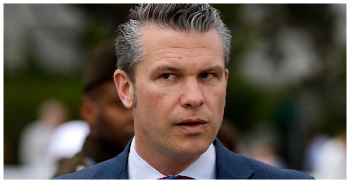 ছবিঃ ডিফেন্স সেক্রেটারি পিট হেগসেথ