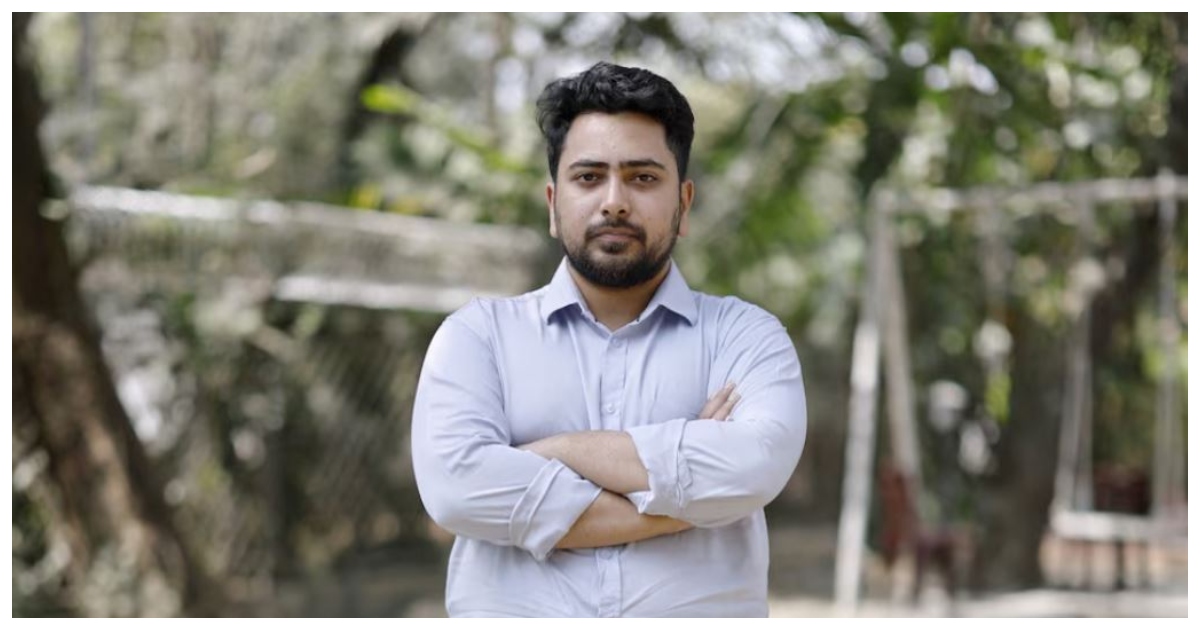 এনসিপি আহ্বায়ক নাহিদ ইসলাম। ছবি: ফিন্যন্সিয়াল এক্সপ্রেস