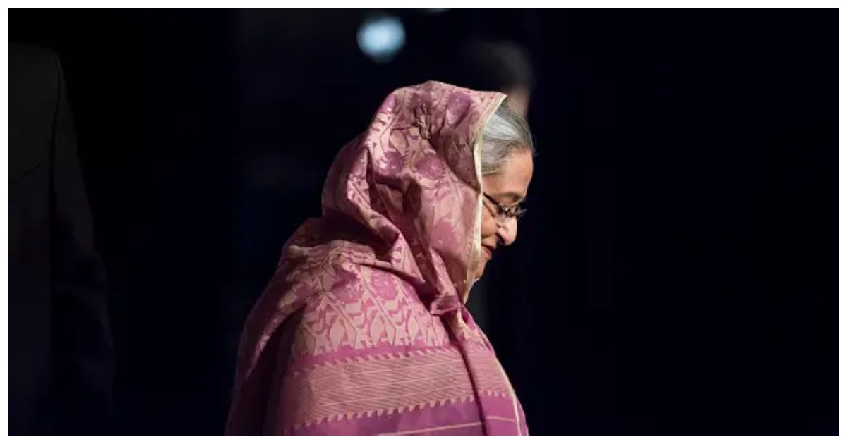 সাবেক প্রধানমন্ত্রী শেখ হাসিনা। ছবি: বিবিসি
