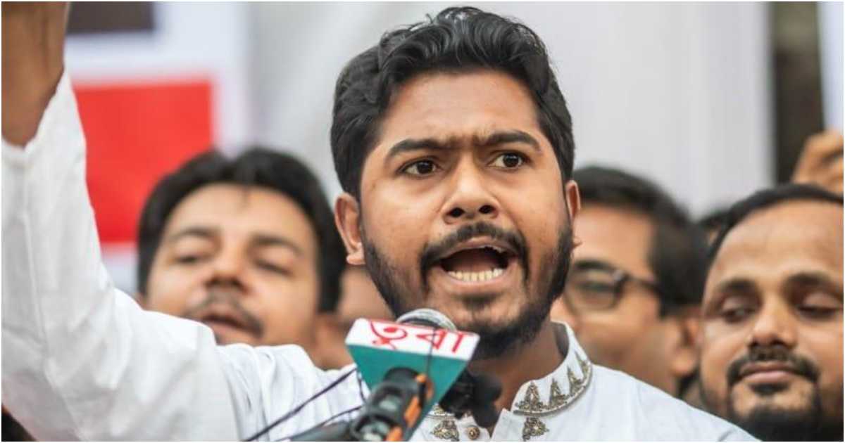 গণঅধিকার পরিষদের সভাপতি ও ডাকসুর সাবেক ভিপি নুরুল হক নুর। ছবি: ফেসবুক পেজ