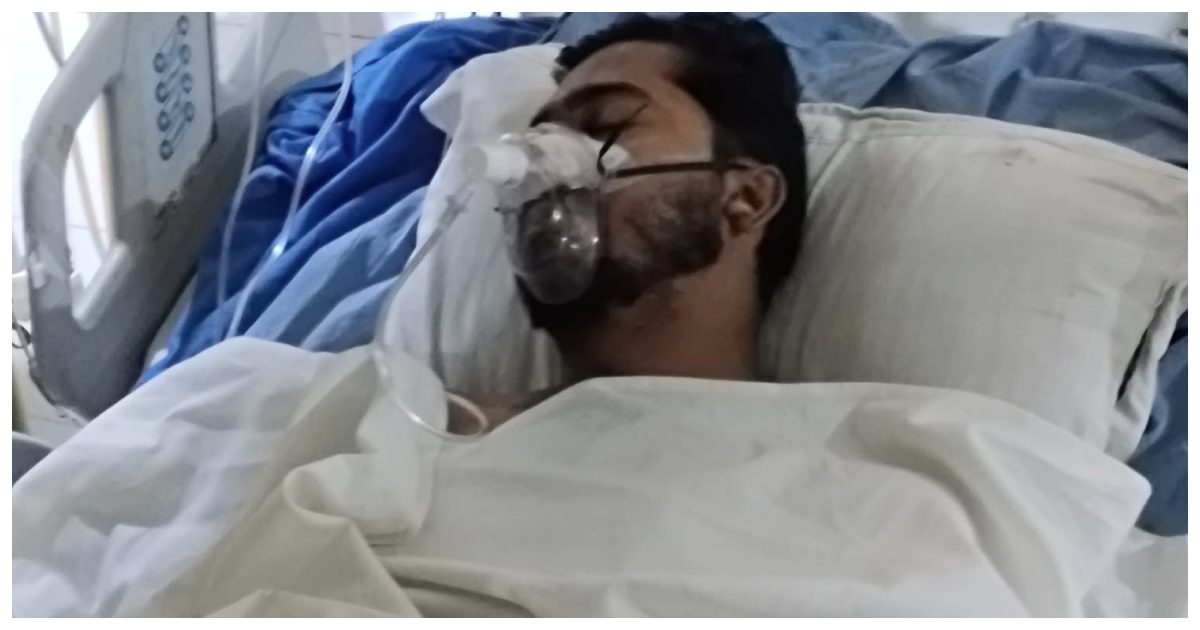 হামলায় আহত গণঅধিকার পরিষদের সভাপতি নুরুল হক নুর। ছবি: সংগৃহীত