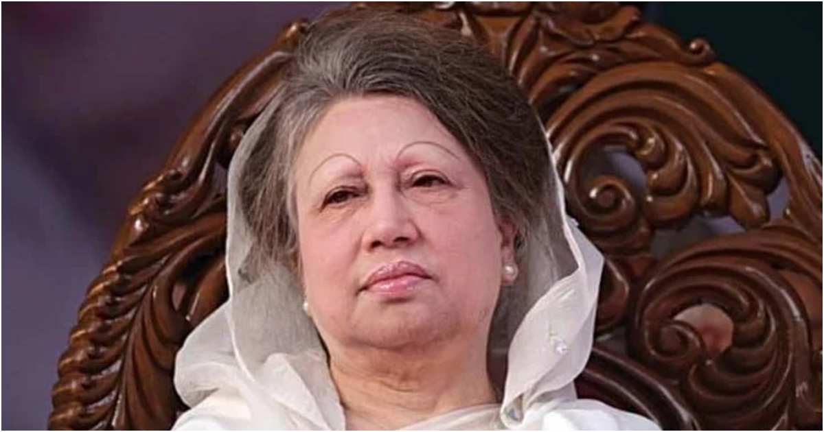 বিএনপি চেয়ারপারসন ও সাবেক প্রধানমন্ত্রী খালেদা জিয়া। ছবি: বাসস