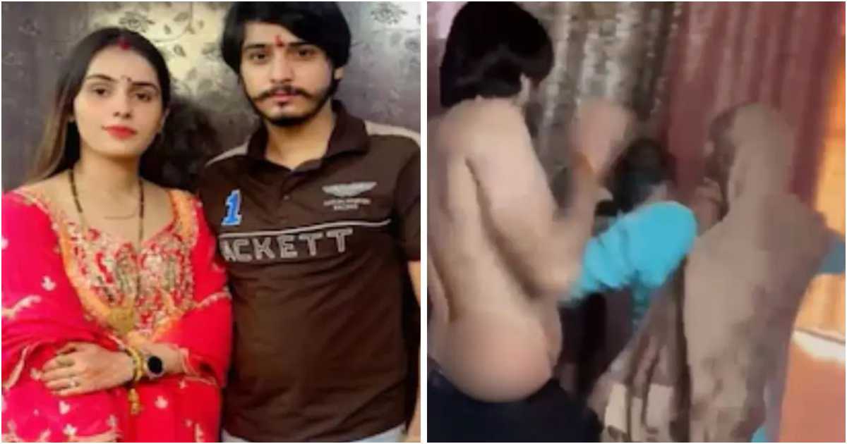 নিক্কির ওপর অত্যাচারের একটি ভিডিও ছড়িয়েছে সামাজিক যোগাযোগমাধ্যমে, যেখানে দেখা যায়, স্বামী ও তার পরিবারের লোকজন ওই নারীকে মারধর করছেন। ছবি: এনডিটিভি