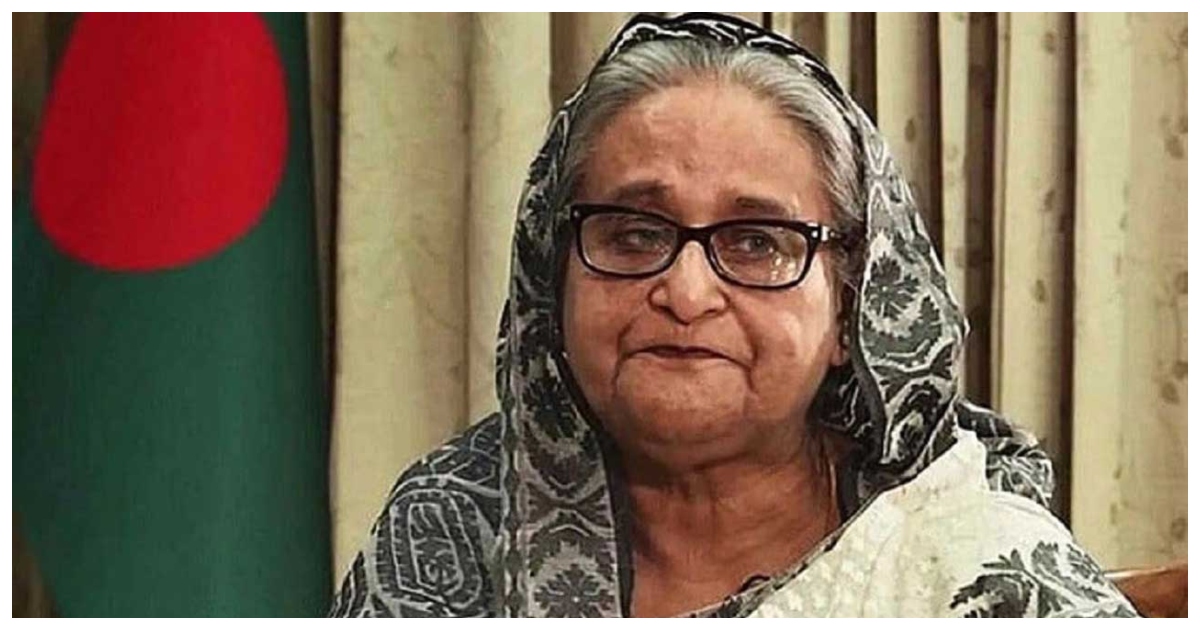সাবেক প্রধানমন্ত্রী শেখ হাসিনা। ছবি: টিবিএন