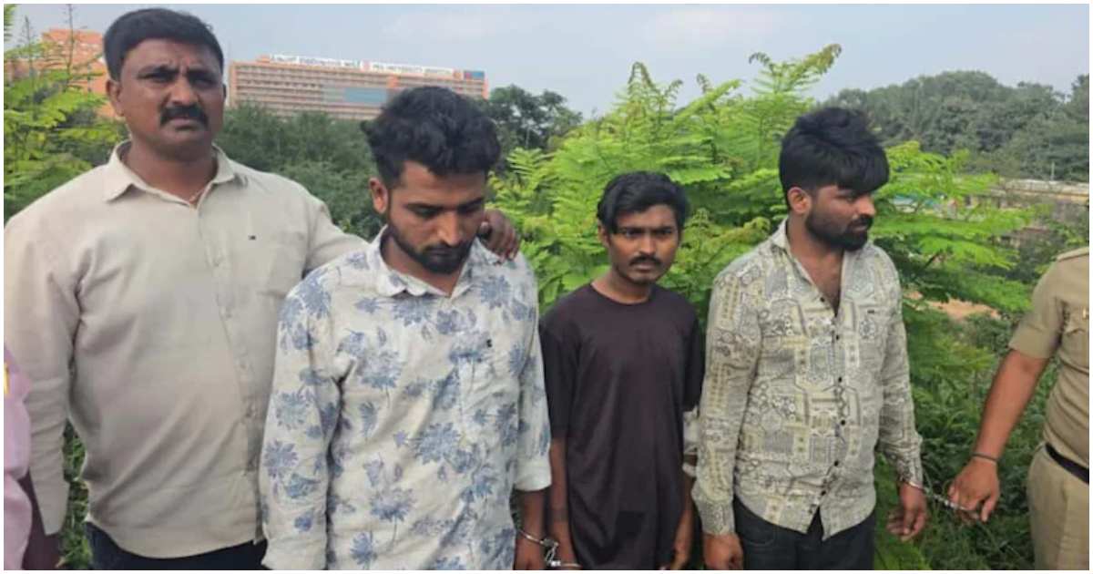 গাড়ির নম্বর শনাক্ত করে বানেরঘাটা পুলিশ অভিযুক্ত তিনজনকেই গ্রেপ্তার করে। ছবি: এনডিটিভি