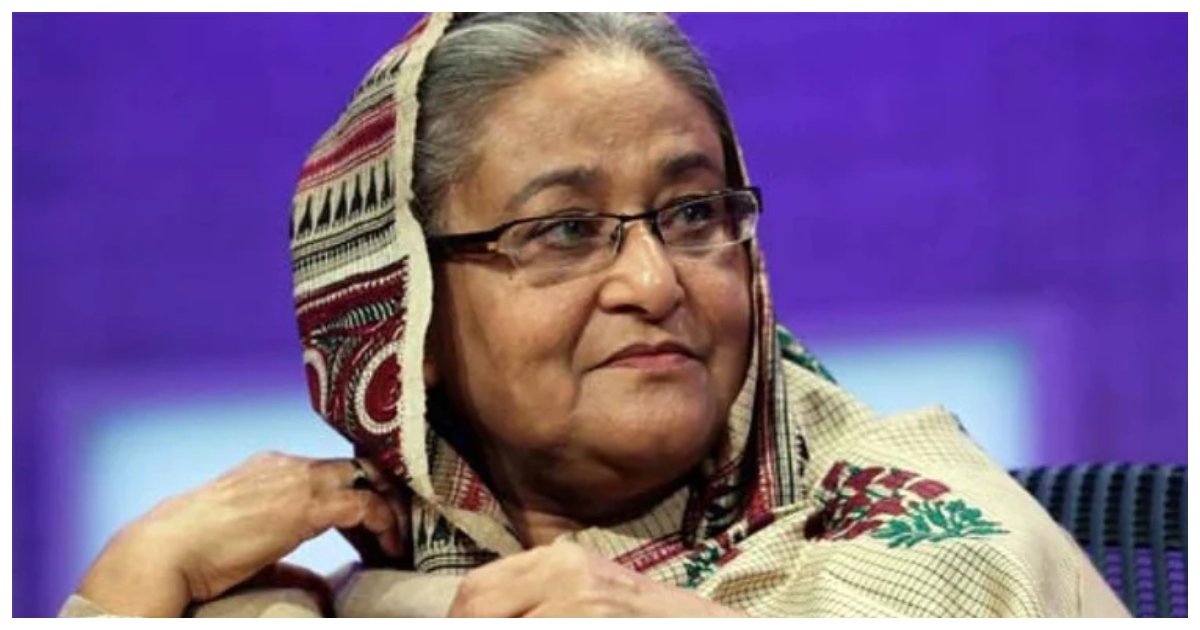 ক্ষমতাচ্যুত সাবেক প্রধানমন্ত্রী শেখ হাসিনা। ছবি: বাসস