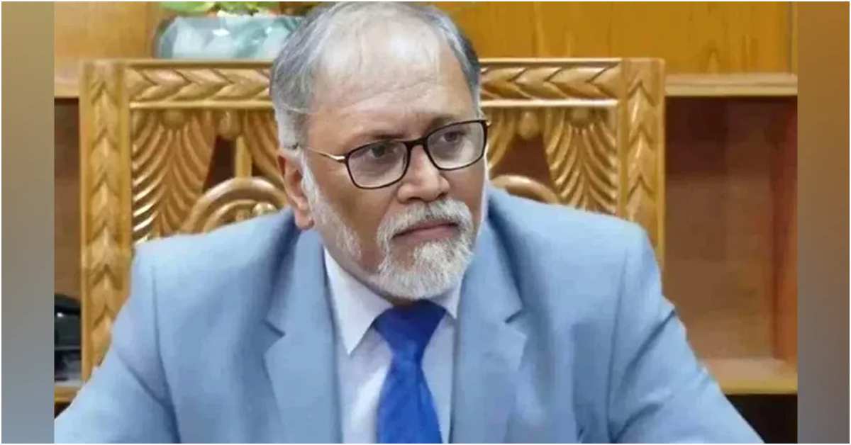 প্রধান উপদেষ্টার বিশেষ সহকারী অধ্যাপক ডা. মো. সায়েদুর রহমান। ছবি: ইউএনবি