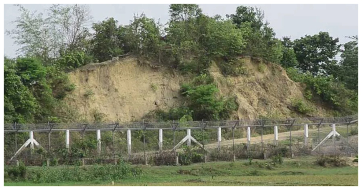 বাংলাদেশ-মিয়ানমার সীমান্ত।