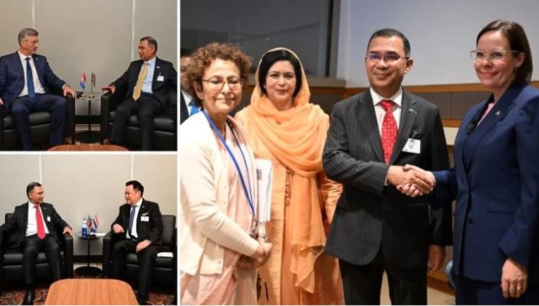 জাতিসংঘে সাধারণ অধিবেশনের সাইডলাইনে বিভিন্ন দেশের নেতাদের সঙ্গে প্রধানমন্ত্রীর বৈঠক