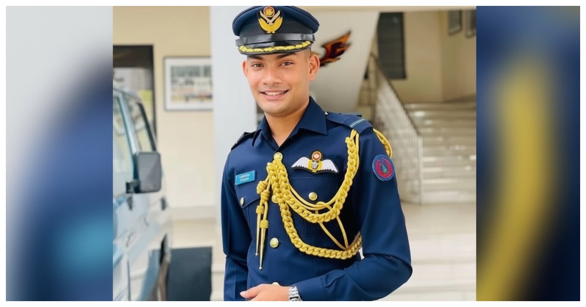 বিমানবাহিনীর অবসরপ্রাপ্ত ফ্লাইট লেফটেন্যান্ট কে এম তাহসিফ সাউরি।