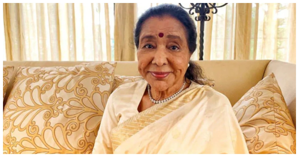 প্রয়াত সংগীতশিল্পী আশা ভোঁসলে। ছবি: এনডিটিভি